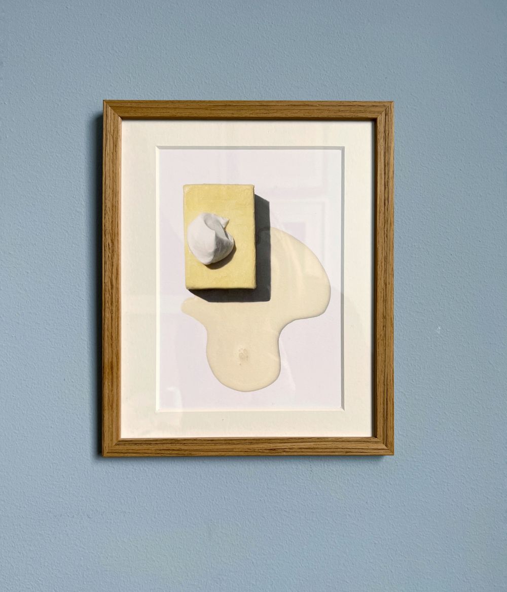 Christmas card Cream, butter and sour cream by Charlie Drevstam