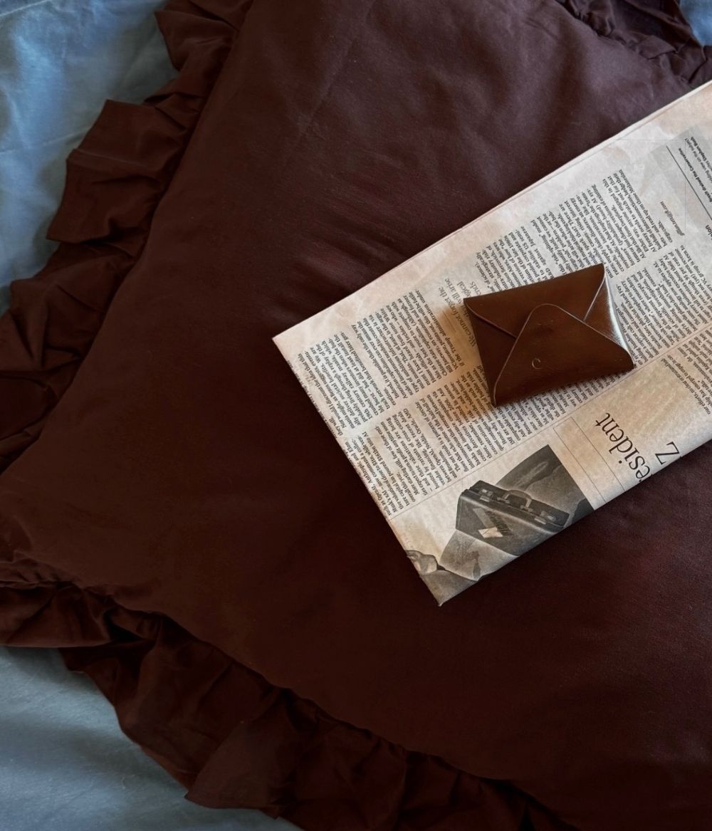 Frill pillow case Cortado
