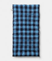 Long seat cushion blue