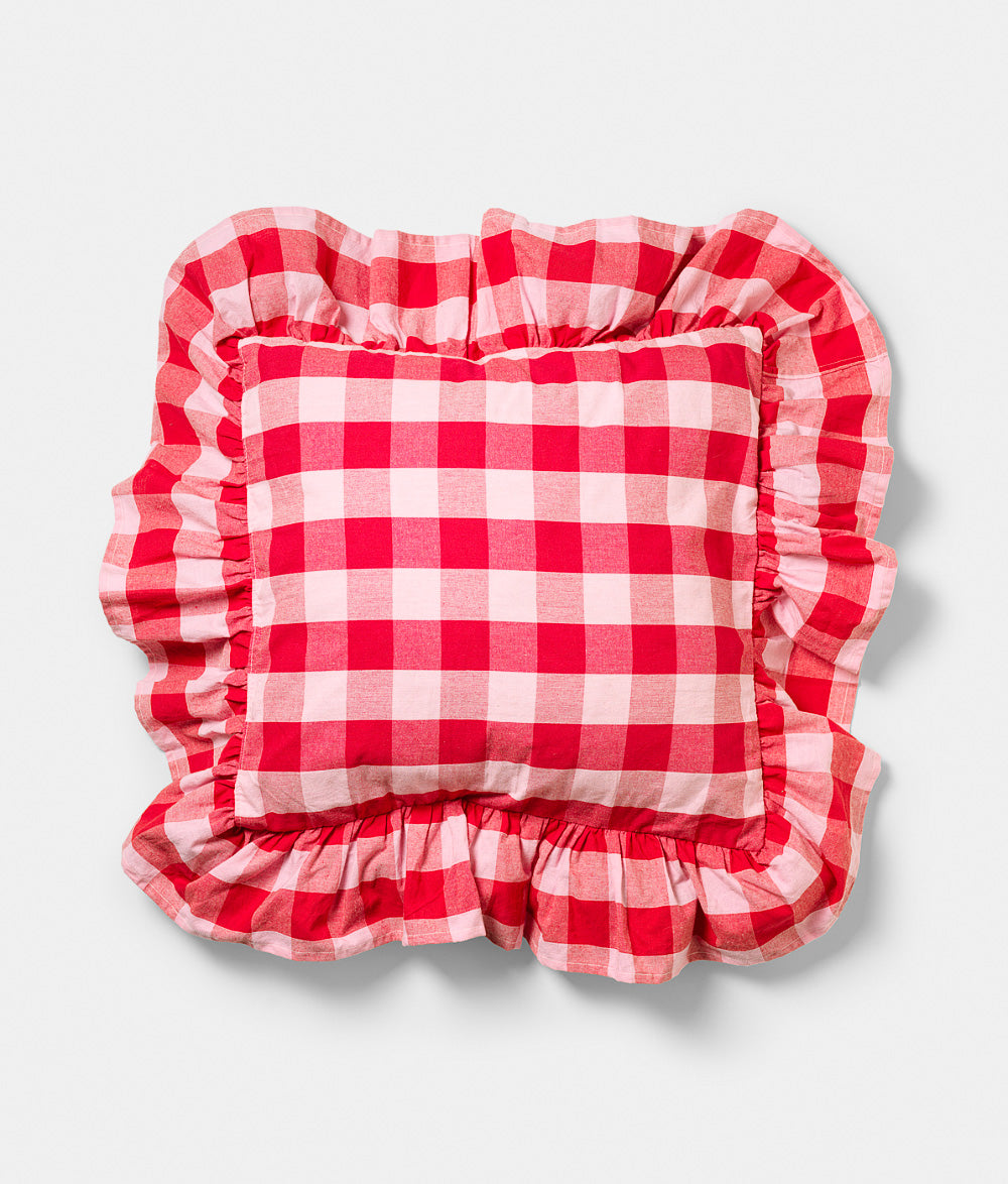 Frill cushion cover Paola