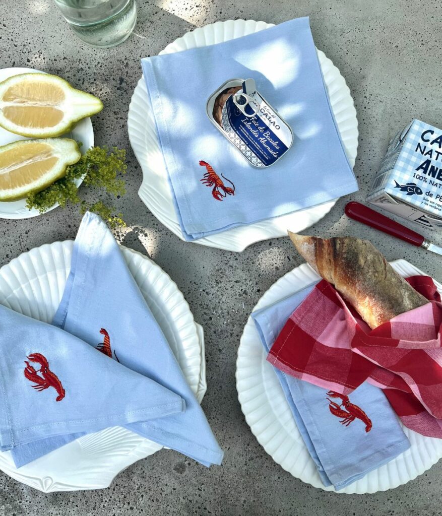 sjöjungfru servetter 12-pack