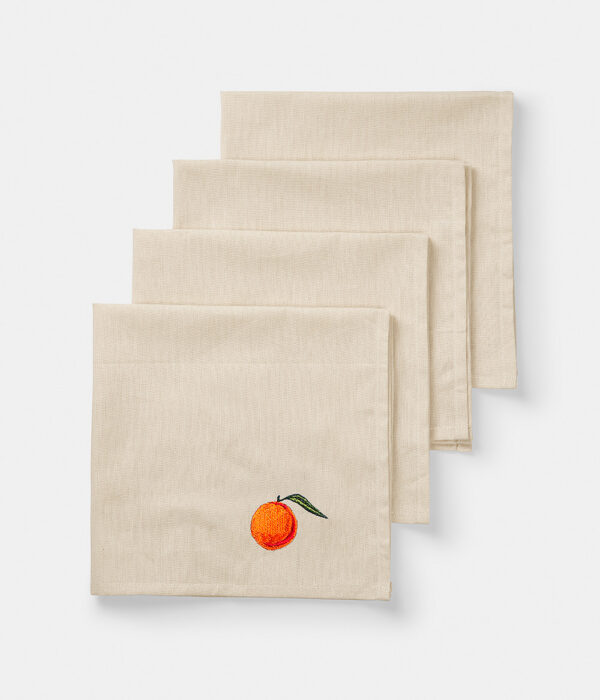 Servetter 4-pack Soda Oranges