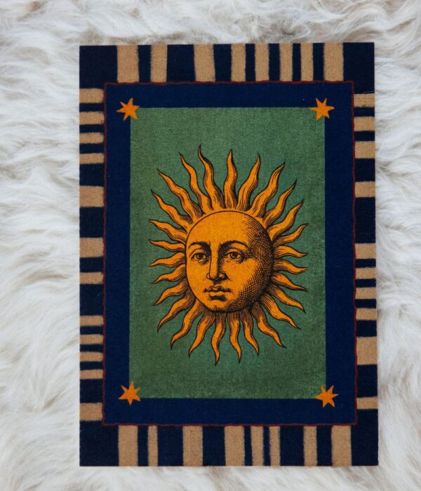 Julkort Moder Sol av Estelle Graf