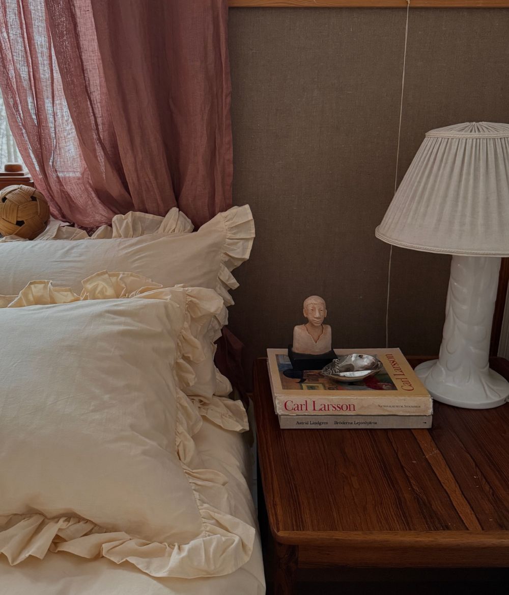 Frill Pillow case Sorbetto Midnatt 1